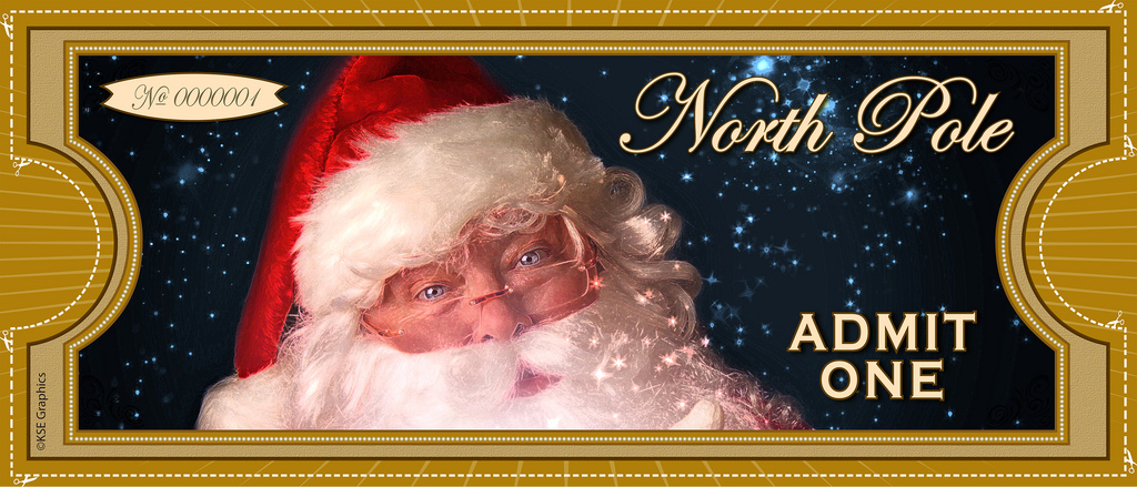 photo credit: North Pole "ADMIT ONE" Ticket via photopin (license)